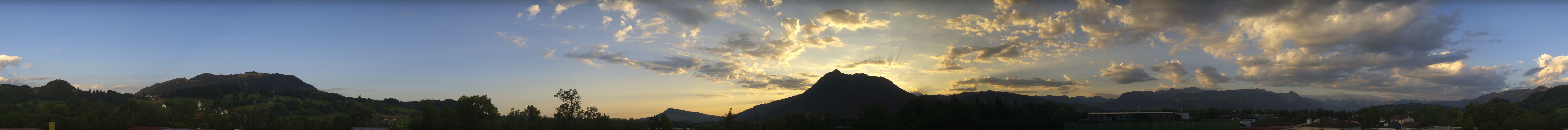 Archiv Foto Webcam Sonthofen: Bergpanorama