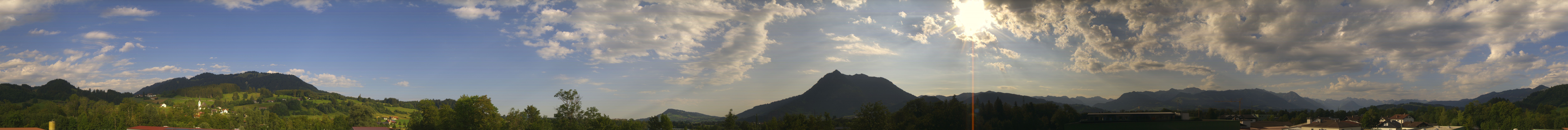 Archiv Foto Webcam Sonthofen: Bergpanorama