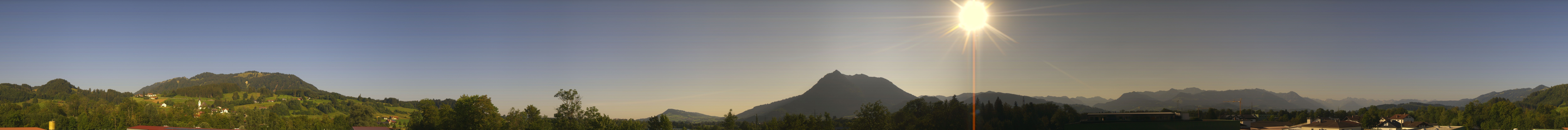 Archiv Foto Webcam Sonthofen: Bergpanorama