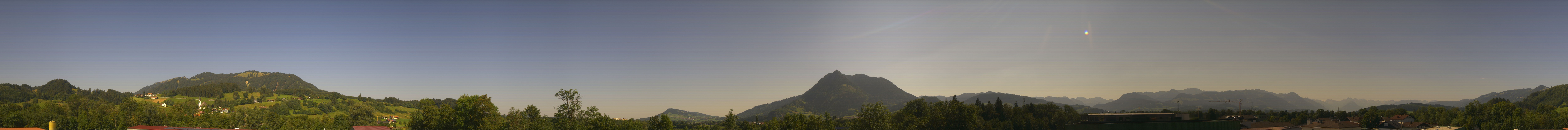 Archiv Foto Webcam Sonthofen: Bergpanorama
