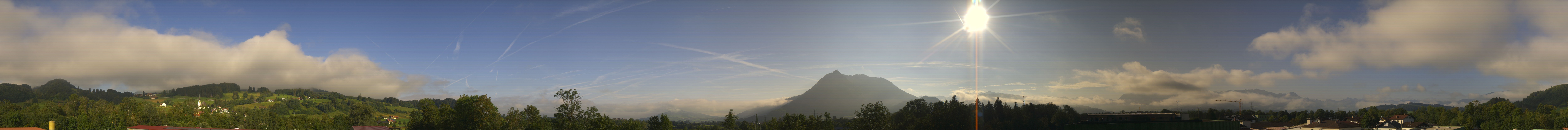 Archiv Foto Webcam Sonthofen: Bergpanorama