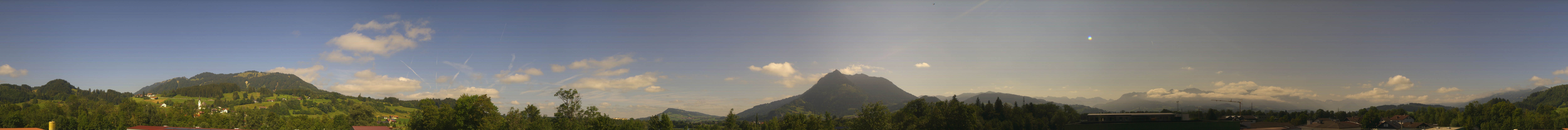 Archiv Foto Webcam Sonthofen: Bergpanorama