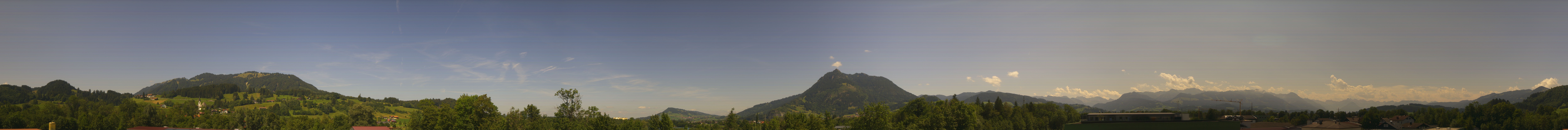 Archiv Foto Webcam Sonthofen: Bergpanorama