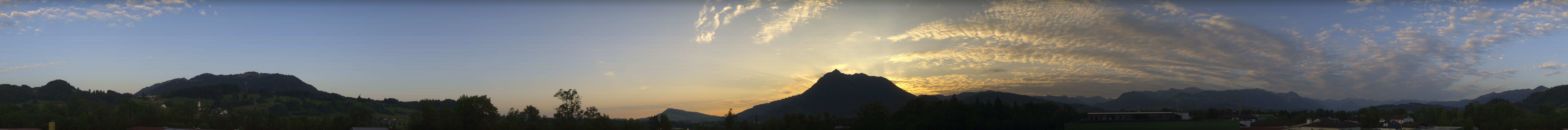 Archiv Foto Webcam Sonthofen: Bergpanorama