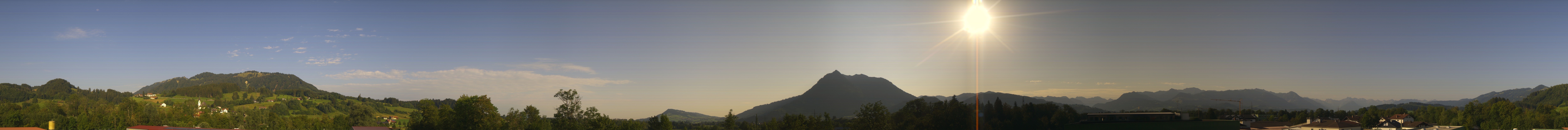 Archiv Foto Webcam Sonthofen: Bergpanorama