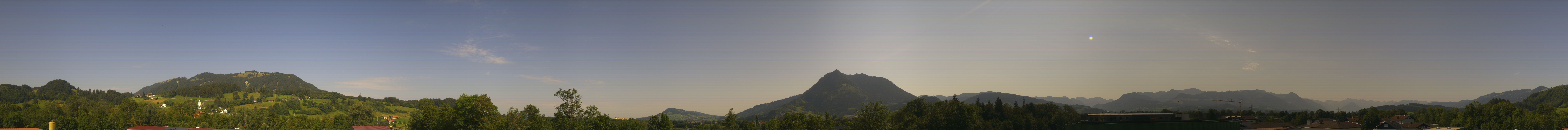 Archiv Foto Webcam Sonthofen: Bergpanorama