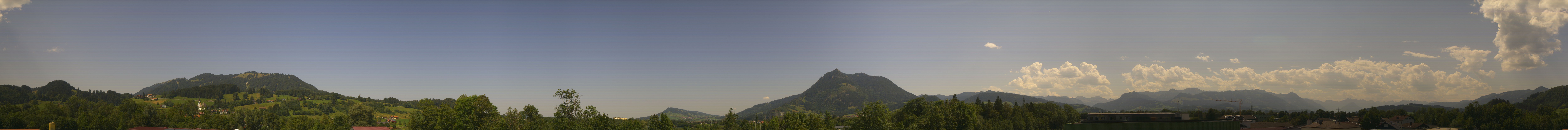Archiv Foto Webcam Sonthofen: Bergpanorama