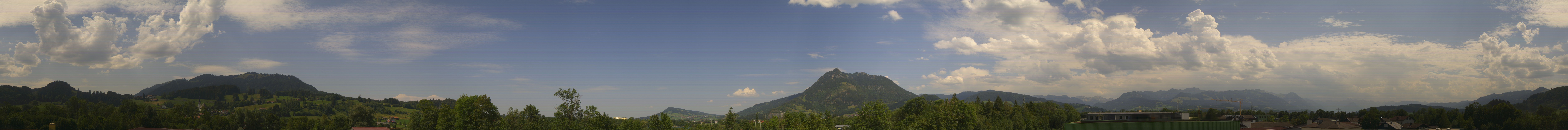 Archiv Foto Webcam Sonthofen: Bergpanorama
