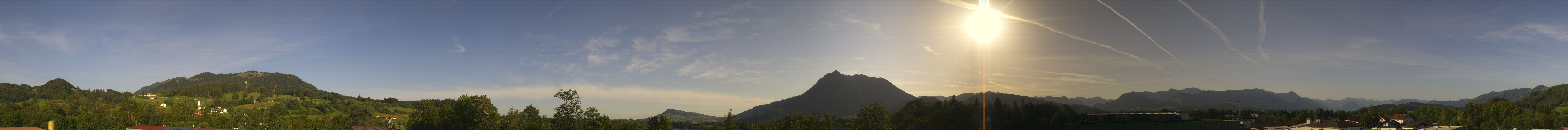 Archiv Foto Webcam Sonthofen: Bergpanorama
