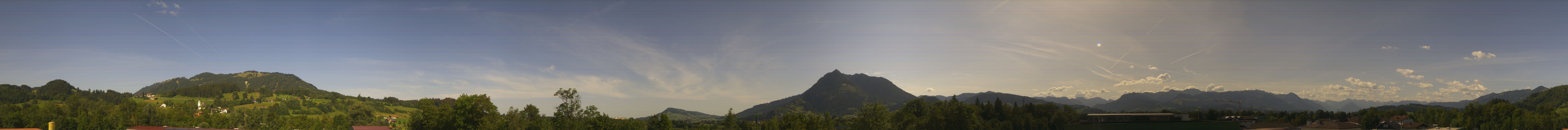Archiv Foto Webcam Sonthofen: Bergpanorama