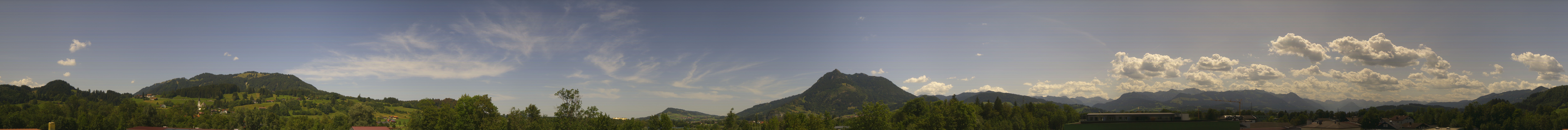 Archiv Foto Webcam Sonthofen: Bergpanorama