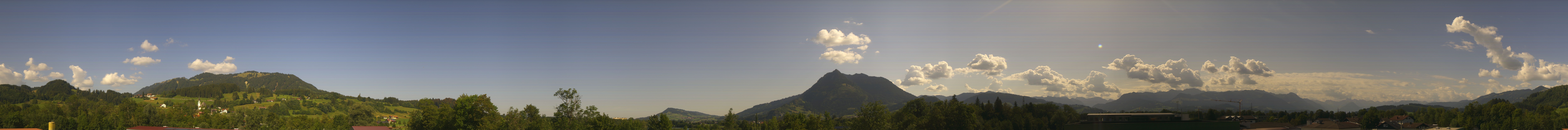 Archiv Foto Webcam Sonthofen: Bergpanorama