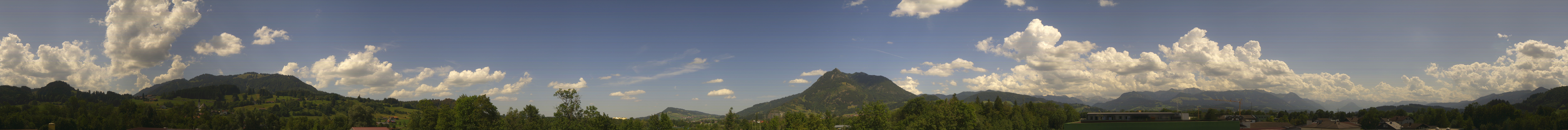 Archiv Foto Webcam Sonthofen: Bergpanorama