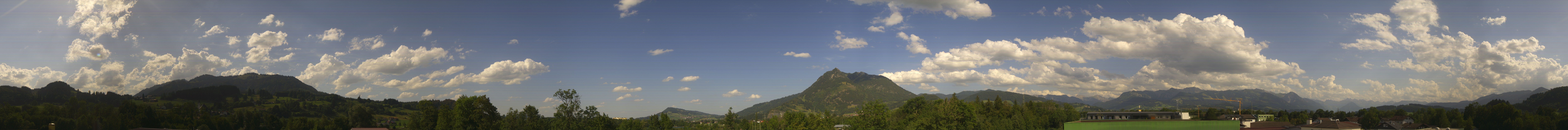Archiv Foto Webcam Sonthofen: Bergpanorama