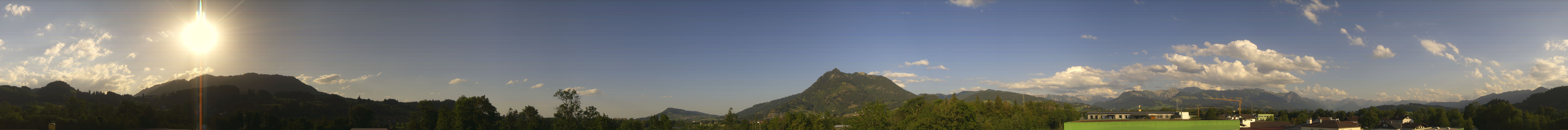 Archiv Foto Webcam Sonthofen: Bergpanorama
