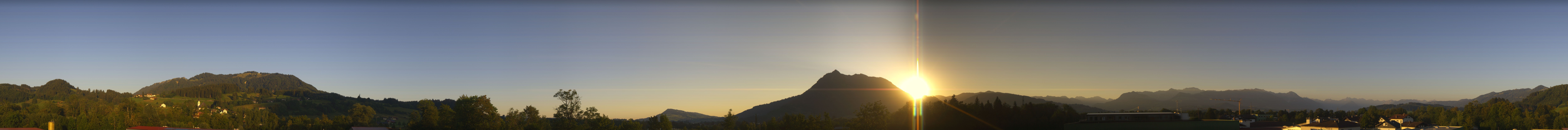 Archiv Foto Webcam Sonthofen: Bergpanorama