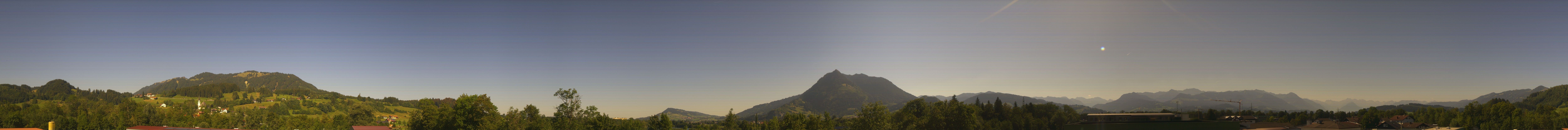 Archiv Foto Webcam Sonthofen: Bergpanorama