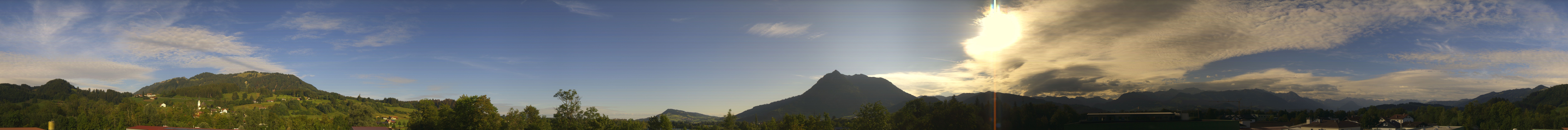 Archiv Foto Webcam Sonthofen: Bergpanorama