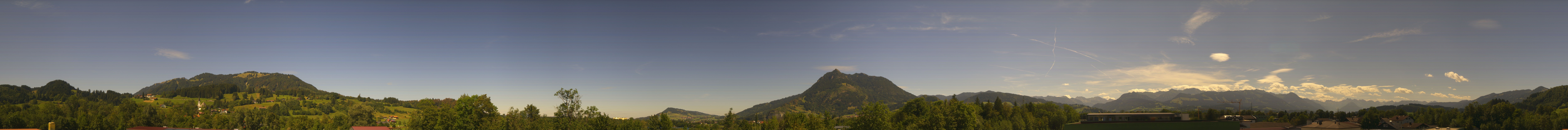 Archiv Foto Webcam Sonthofen: Bergpanorama