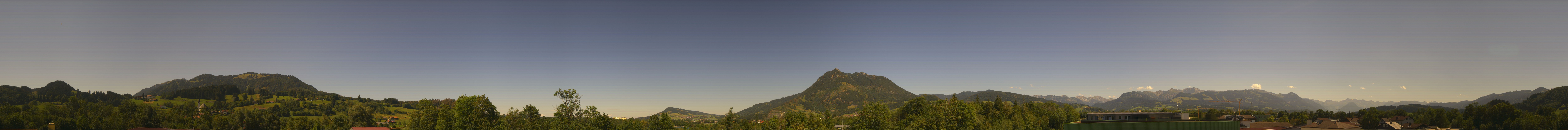 Archiv Foto Webcam Sonthofen: Bergpanorama