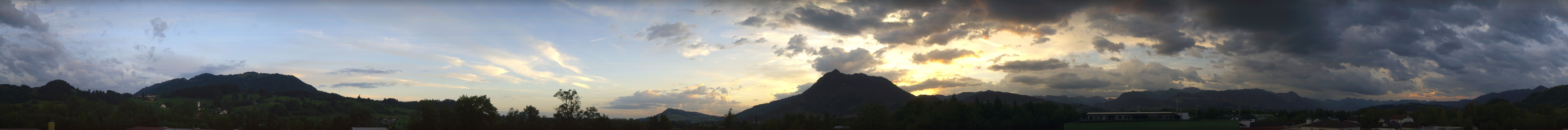 Archiv Foto Webcam Sonthofen: Bergpanorama