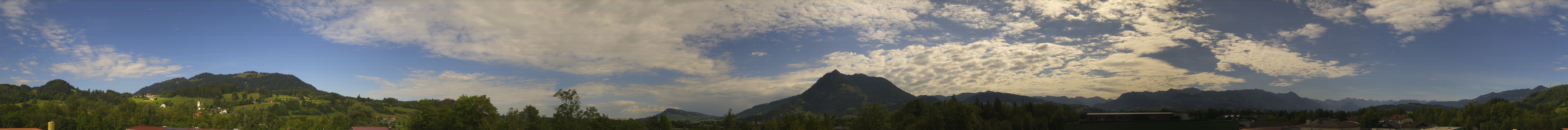 Archiv Foto Webcam Sonthofen: Bergpanorama