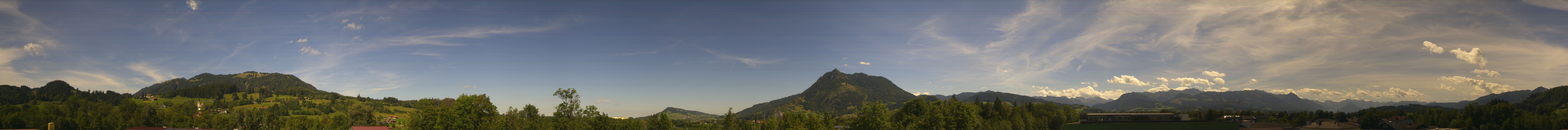 Archiv Foto Webcam Sonthofen: Bergpanorama