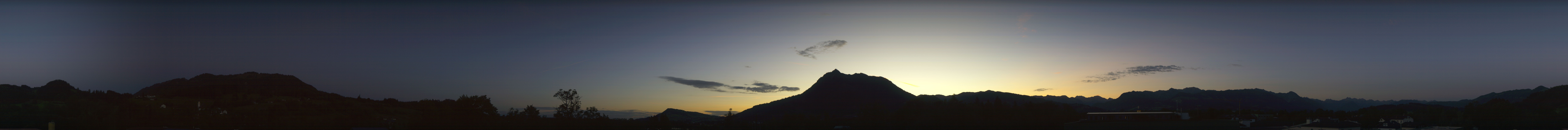Archived image Webcam Sonthofen: Mountain panorama