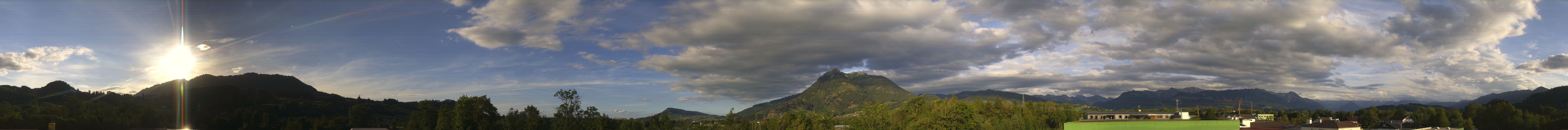 Archived image Webcam Sonthofen: Mountain panorama