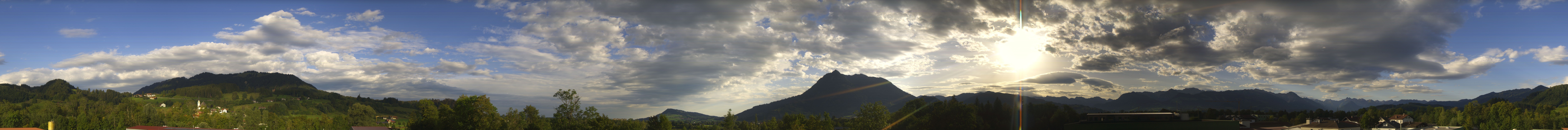 Archiv Foto Webcam Sonthofen: Bergpanorama