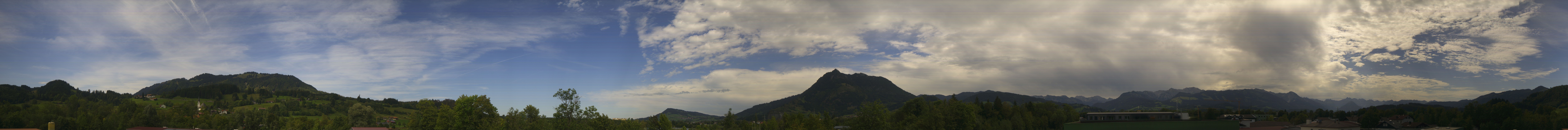 Archiv Foto Webcam Sonthofen: Bergpanorama
