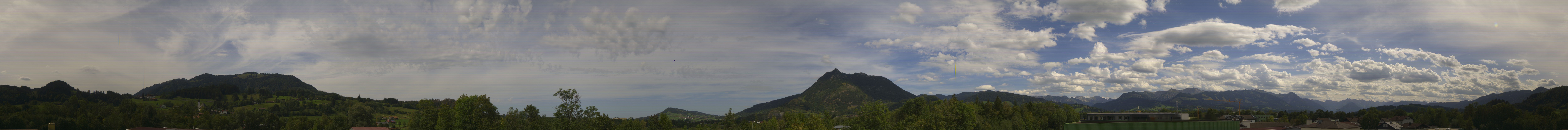 Archiv Foto Webcam Sonthofen: Bergpanorama