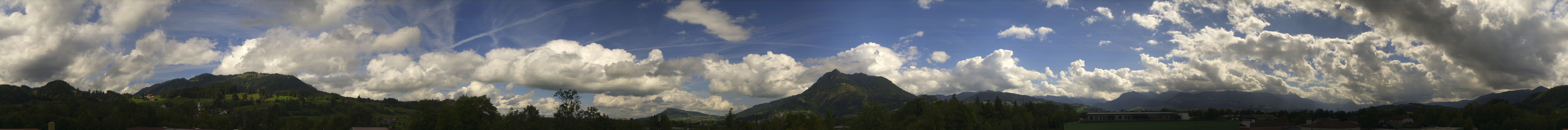 Archiv Foto Webcam Sonthofen: Bergpanorama
