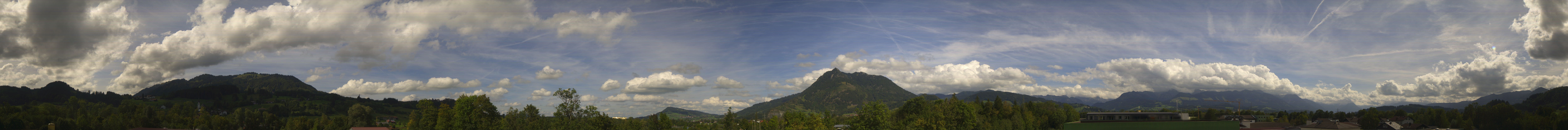 Archiv Foto Webcam Sonthofen: Bergpanorama