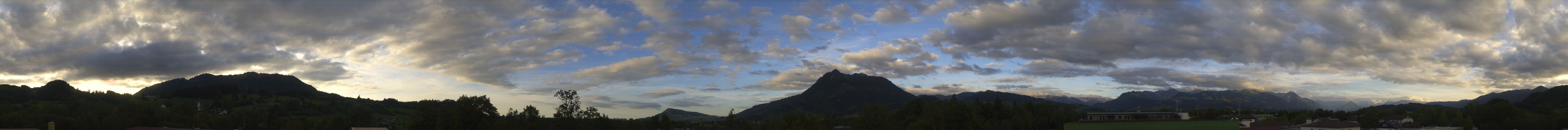 Archiv Foto Webcam Sonthofen: Bergpanorama