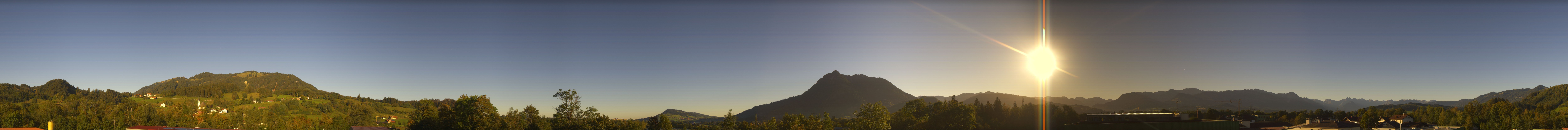 Archiv Foto Webcam Sonthofen: Bergpanorama