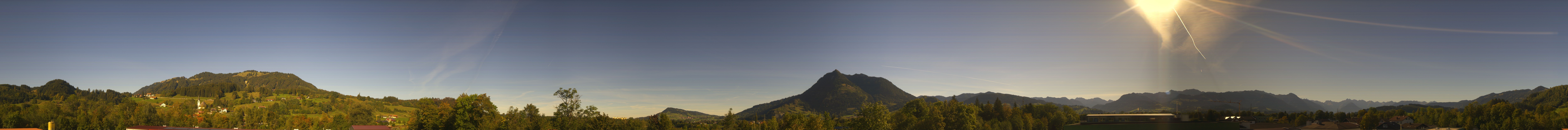 Archiv Foto Webcam Sonthofen: Bergpanorama