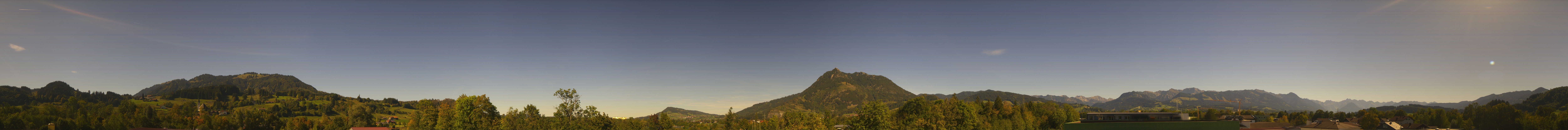 Archiv Foto Webcam Sonthofen: Bergpanorama