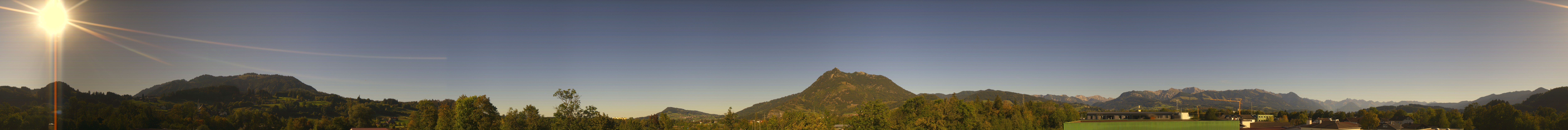 Archiv Foto Webcam Sonthofen: Bergpanorama