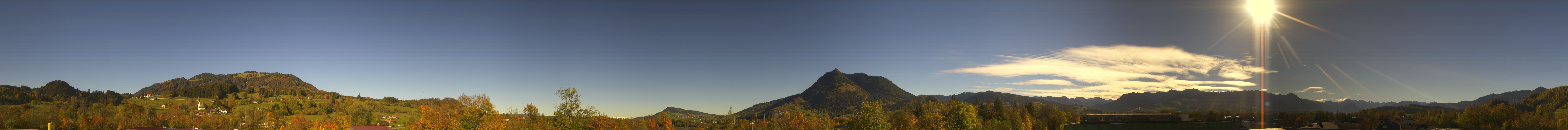 Archiv Foto Webcam Sonthofen: Bergpanorama