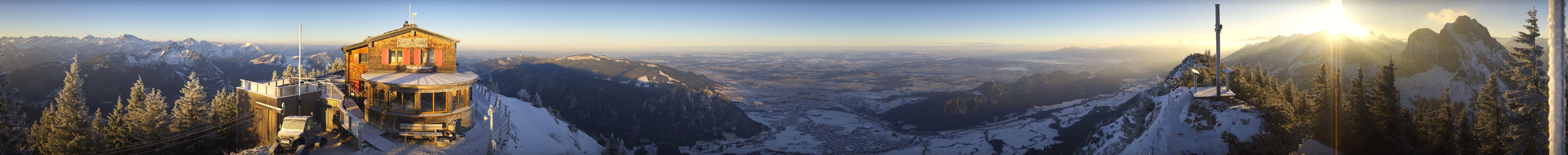 Archiv Foto Webcam Pfronten - Gipfel Breitenberg