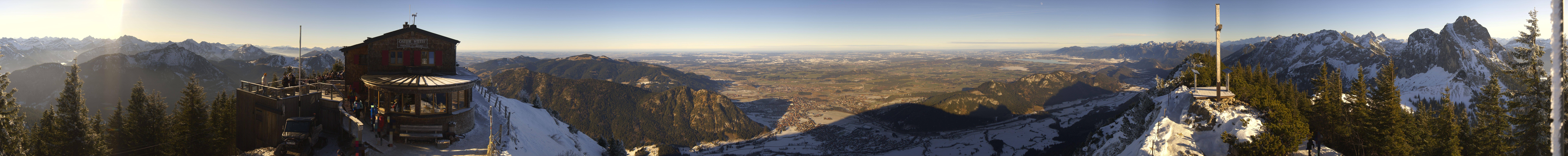 Archiv Foto Webcam Pfronten - Gipfel Breitenberg