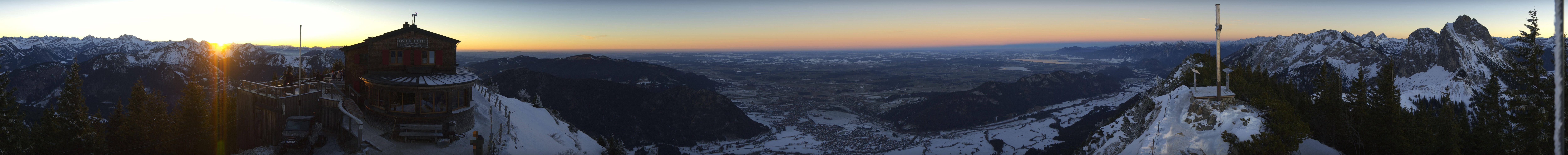 Archiv Foto Webcam Pfronten - Gipfel Breitenberg