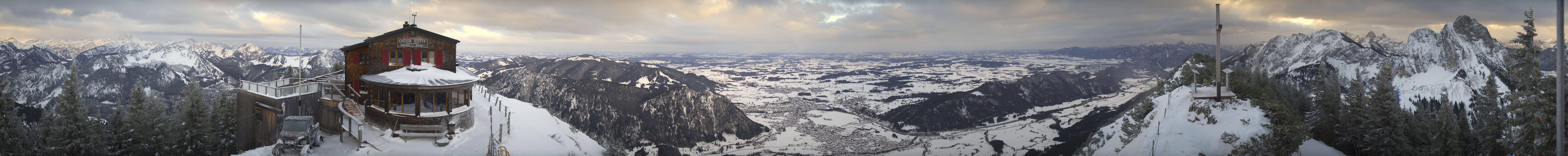 Archiv Foto Webcam Pfronten - Gipfel Breitenberg
