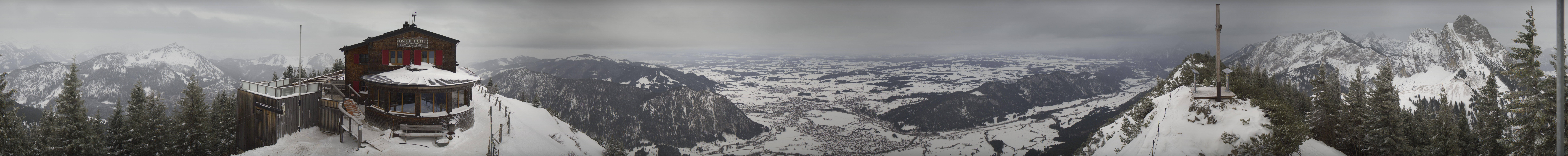 Archiv Foto Webcam Pfronten - Gipfel Breitenberg