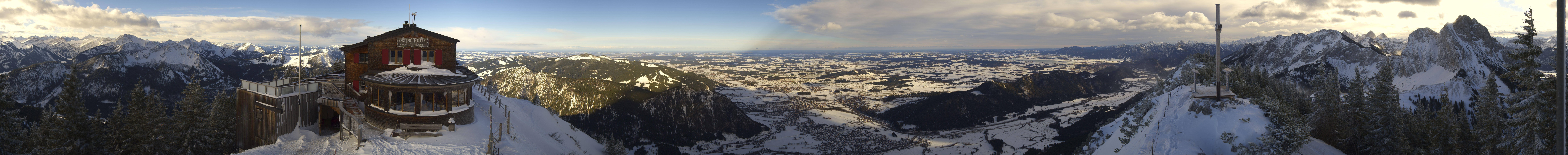 Archiv Foto Webcam Pfronten - Gipfel Breitenberg