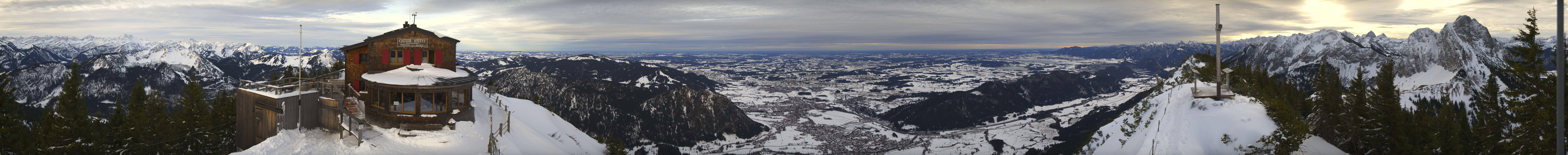 Archived image Webcam Pfronten - Mt. Breitenberg