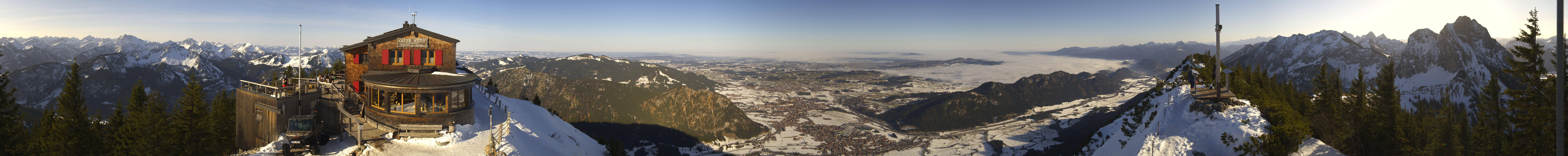 Archived image Webcam Pfronten - Mt. Breitenberg
