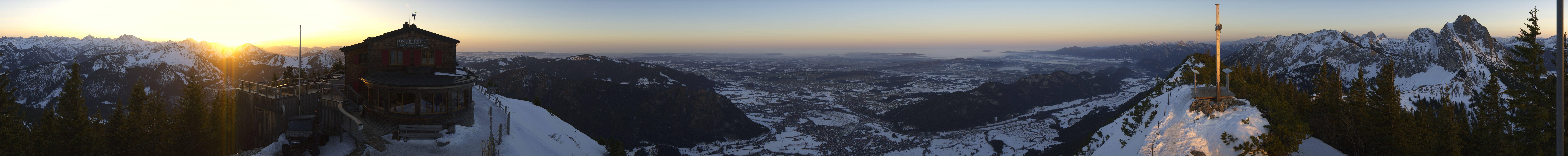 Archived image Webcam Pfronten - Mt. Breitenberg