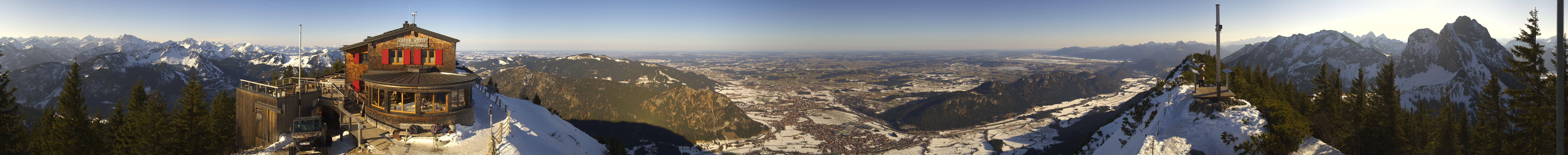 Archived image Webcam Pfronten - Mt. Breitenberg